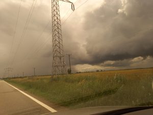 Nori de ploaie amenintatori dar superbi