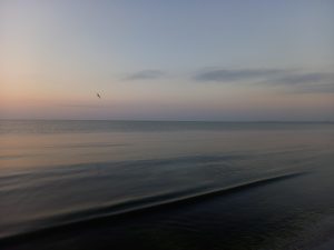 rasarit cu ceata la marea neagra