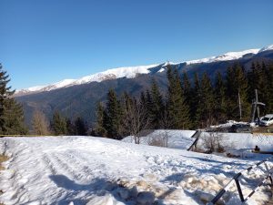 munte, zapada