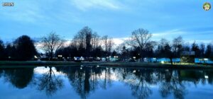 apus pe lac