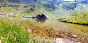 cabana si lacul balea