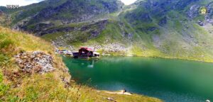 cabana si lacul balea