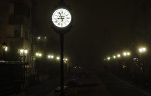 lumini si ceata
