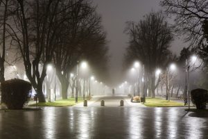lumini si ceata